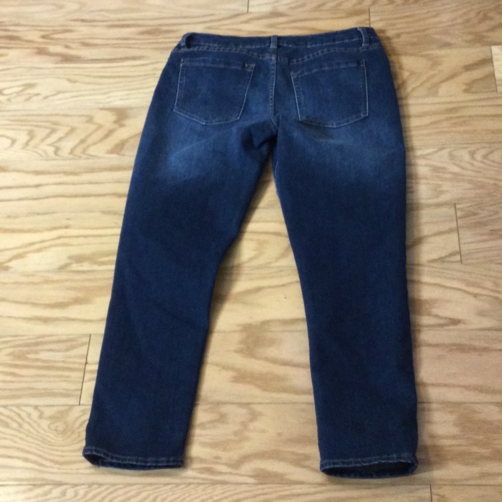 6 W62 Modern Fit Boyfriend Blue Denim Jeans - Picture 4 of 14